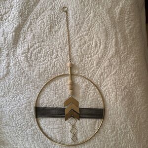 Urban Outfitters Black and gold wall hanging